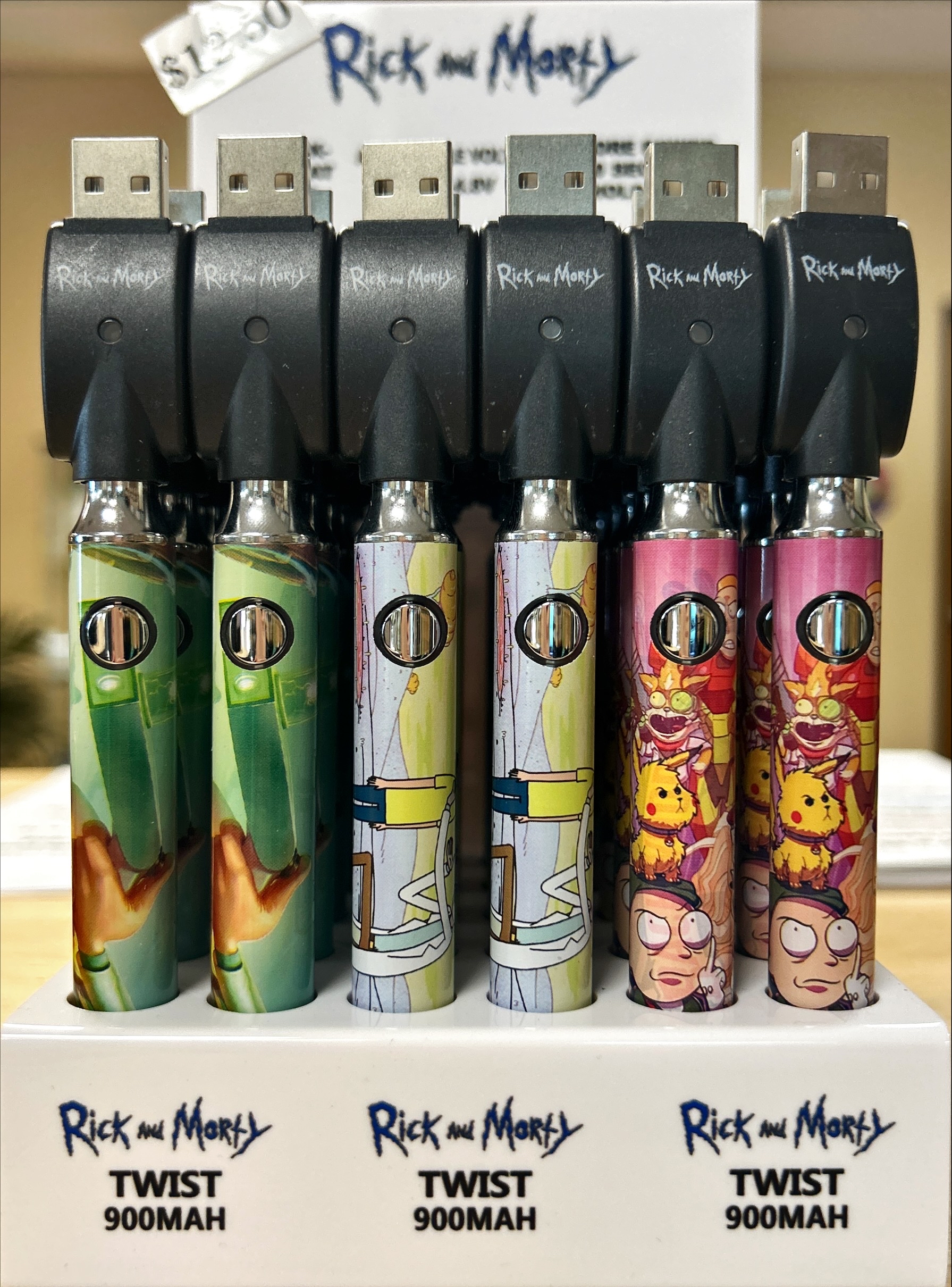 Photograph of product: Battery - Rick & Morty 900MAH
