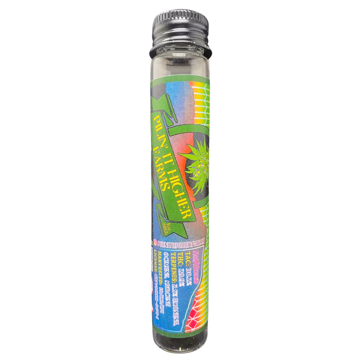 Photograph of product: Pilin' It Higher Farms - Diesel Dough - 1x 1g Pre-Roll