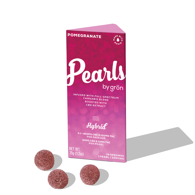 Photograph of product: Pomegranate Hybrid 4:1 | Gummies [10pk x 10mg]