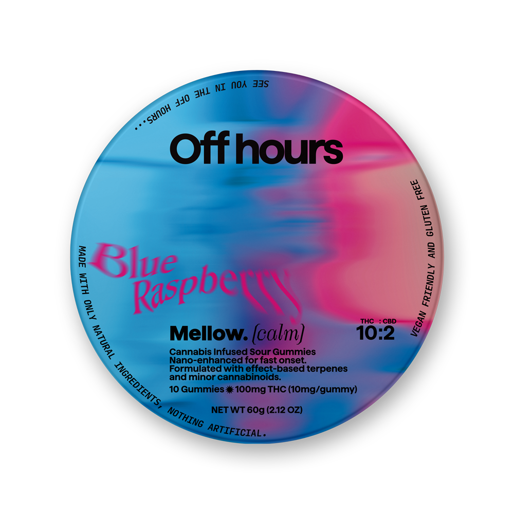 Photograph of product: Off Hours Mellow | Gummies | 10 ct