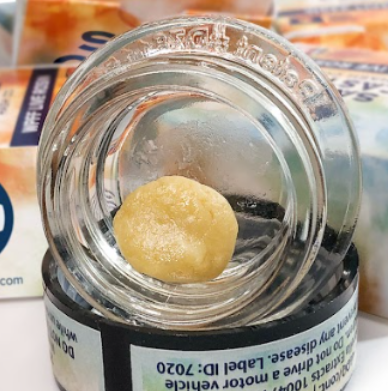 Photograph of product: Rosin - TF - Sand Castle au chocolat - 1g - Black Ice