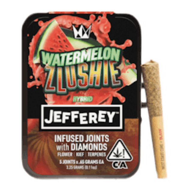 Photograph of product: Watermelon Zlushie Jefferey 5pk 3.25g - 