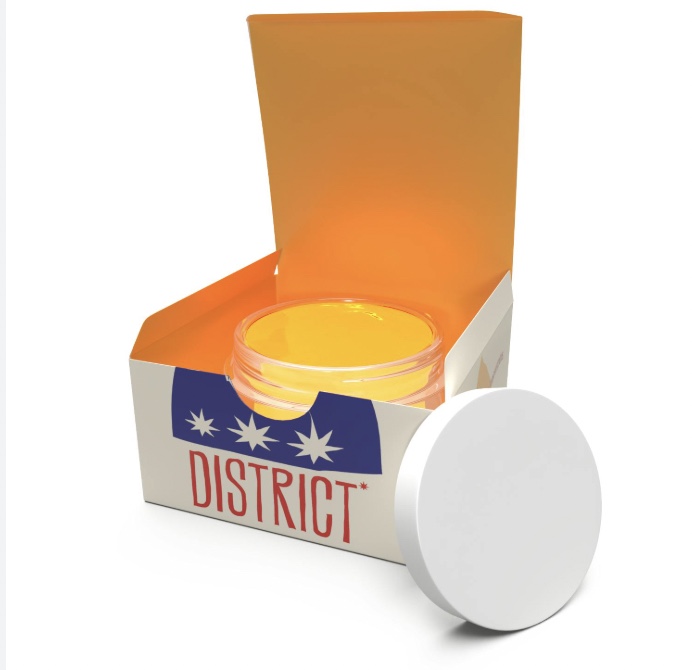 Photograph of product: Grapefruit Gelato [Live Resin Badder-1g] || District Oui'd