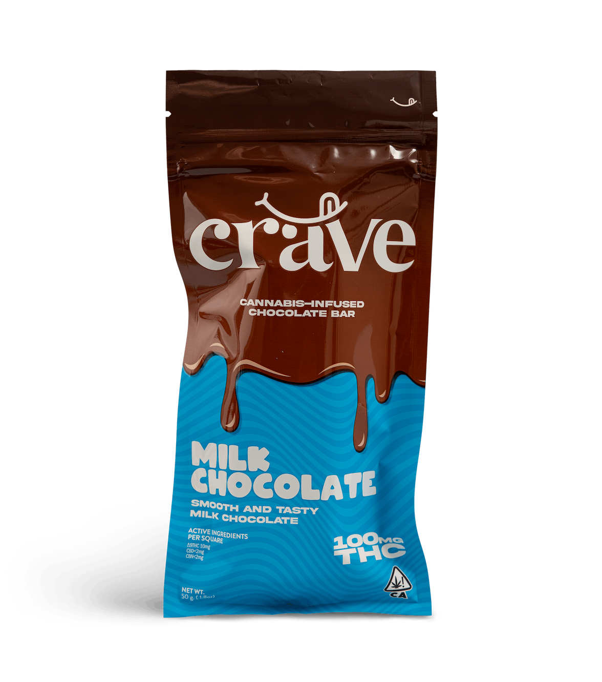 Photograph of product: 100mg Milk Chocolate Bar $15