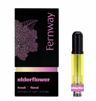 Photograph of product: Fernway | Vape | 510 cartridge | Elder Flower | 1g-Hybrid