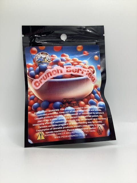 Photograph of product: UB - Mylar - Crunch Berries - 3.5g - 