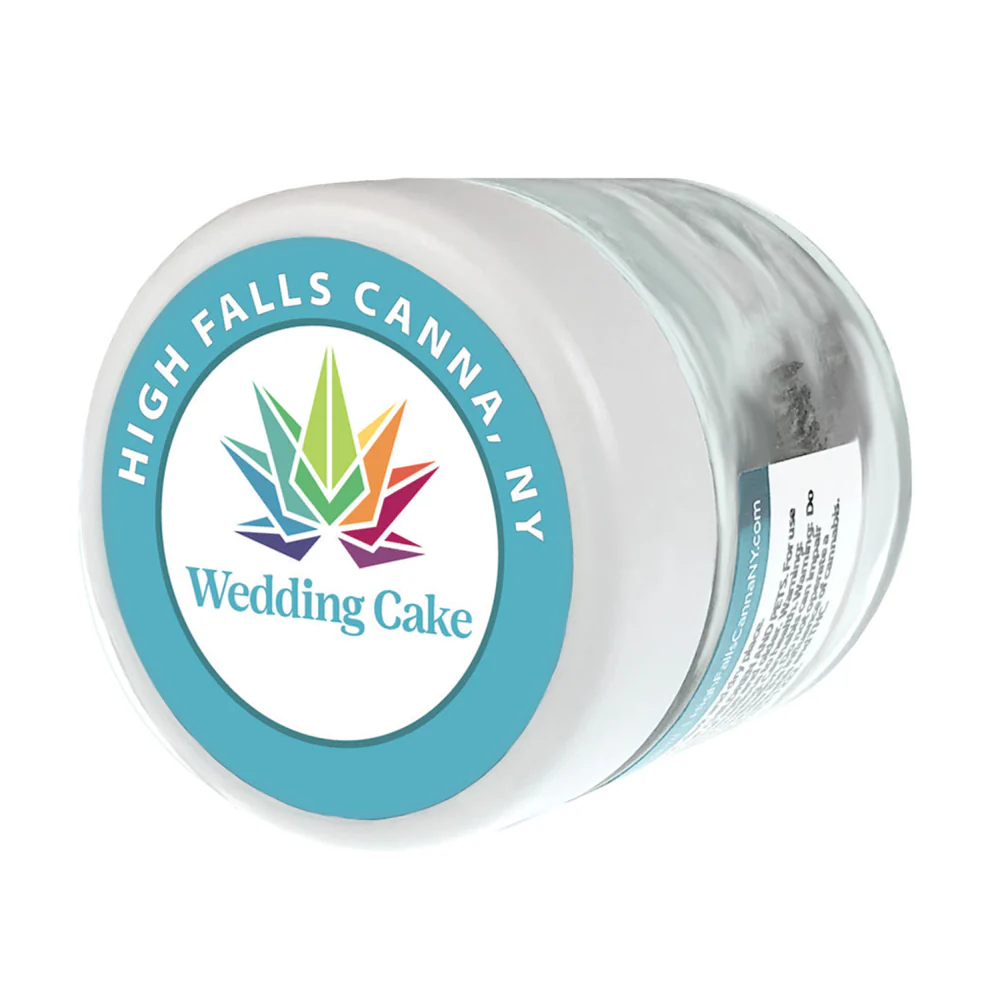 Photograph of product: High Falls Canna | Flower | Wedding Cake - 3.5g