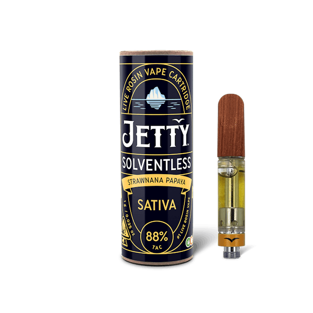 Photograph of product: 1G Cartridge Solventless Strawnana Papaya - Strawnana Papaya