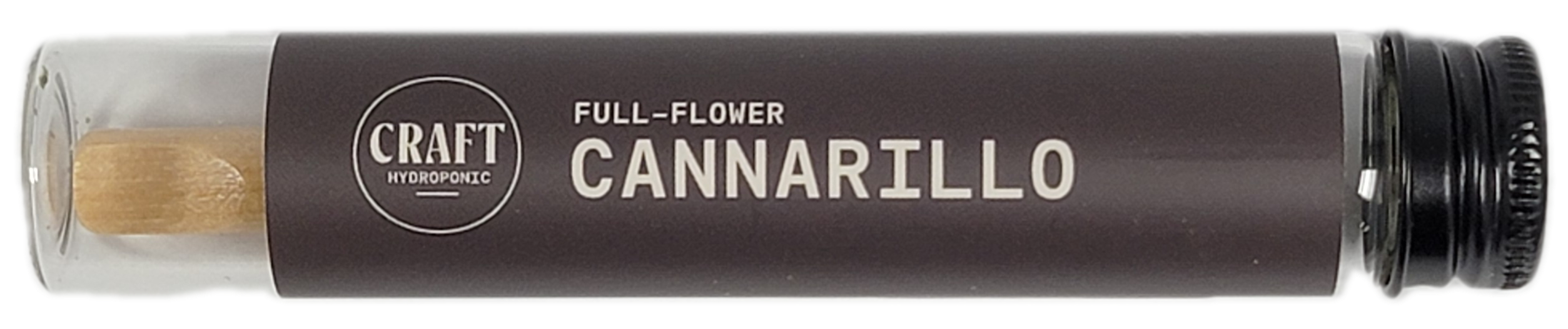 Photograph of product: Craft Hydroponic | Pasketti | Full Flower Cannarillo | Wood Tipped | 1g