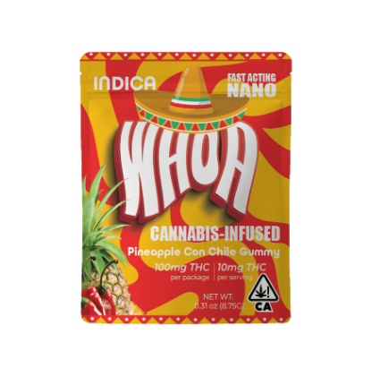 Photograph of Product: Pineapple Con Chile Gummy 100mg   100 Mg