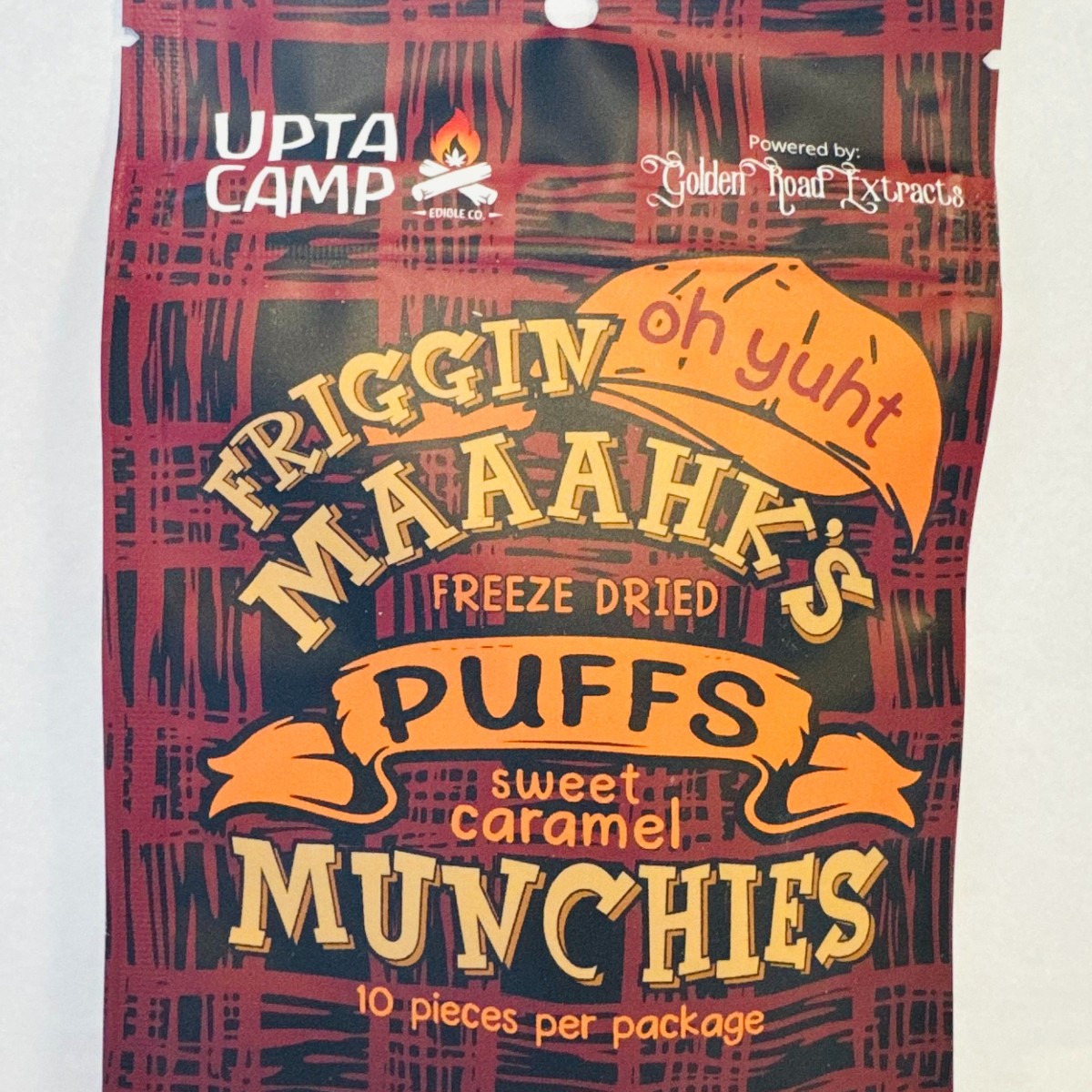 Photograph of product: Maaahks Caramel Puffs | 300mg