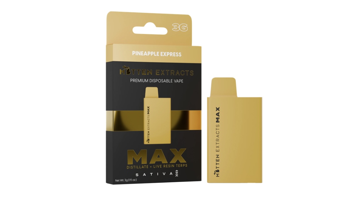 Photograph of product: AU Mitten: Pineapple Express (S) 3G Disposable