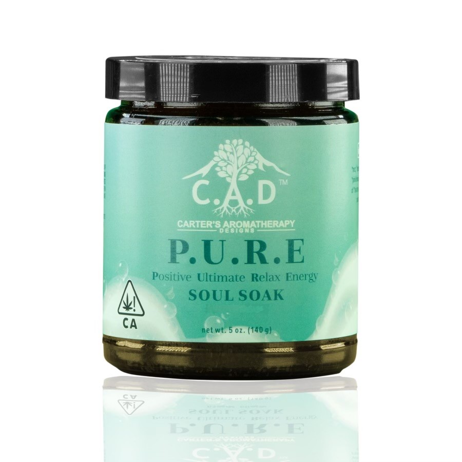 Photograph of product: P.U.R.E. Soul Soak 1:1 (CBD:TH-oui) 85mg TH-oui | 85mg CBD