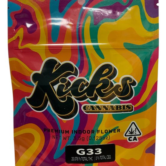 Photograph of product: Kicks - G33 3.5G - 
