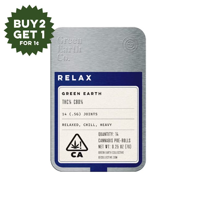 Photograph of product: Earth Tins | Viper Crumble 14pk Pre-Rolls - 7g - 