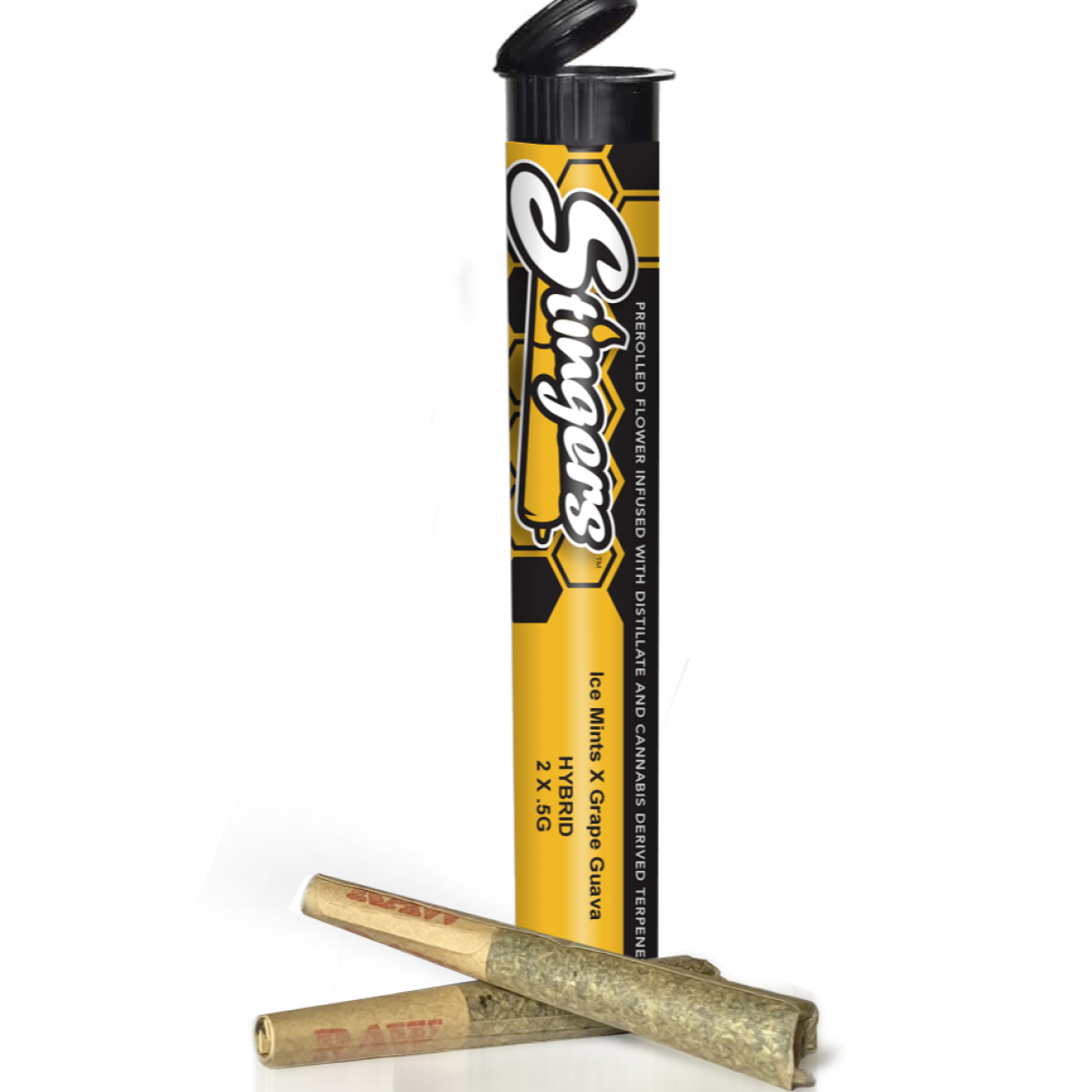 Photograph of product: White Widow | Distillate Infused Prerolls 2pk