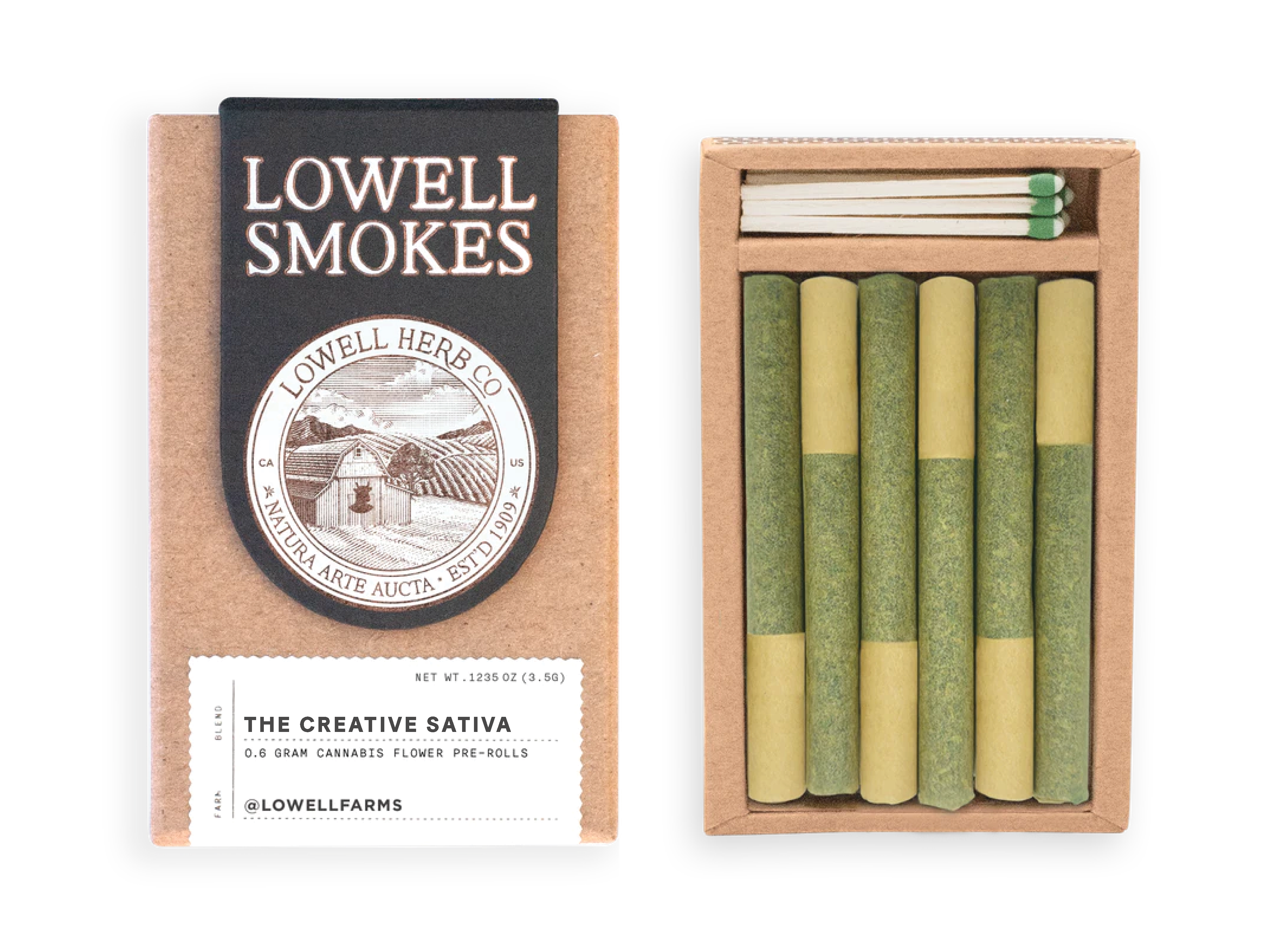 Photograph of product: The Creative Oui'd Blend | 0.6g | 6pk | Pre-Rolls | Lowell