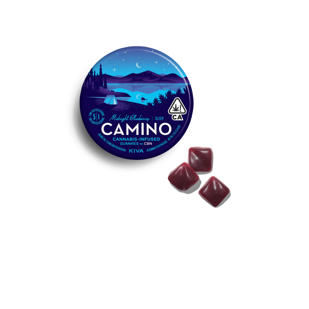 Photograph of product: 'Camino' Midnight Blueberry - 100mg