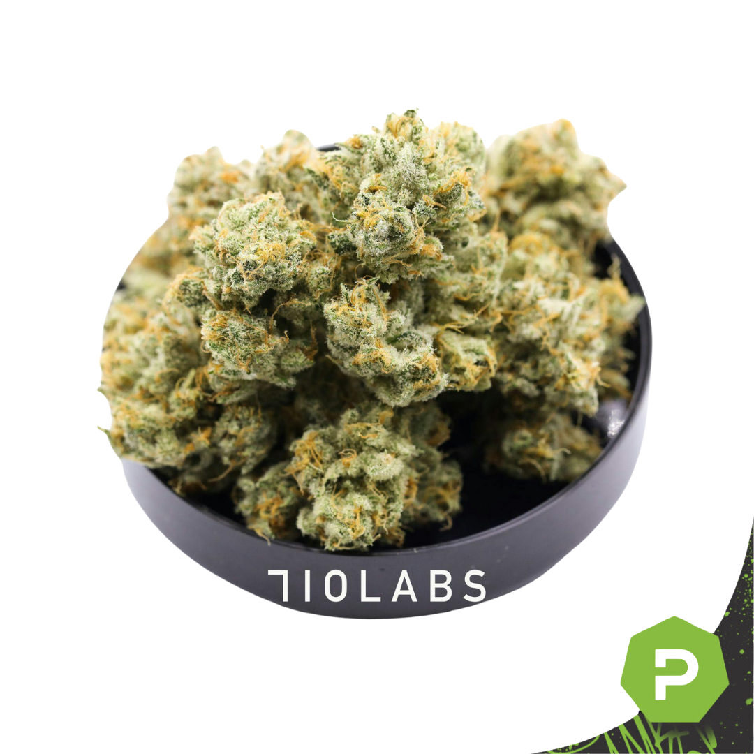 Photograph of product: 710 Labs Prepackaged Flower | White Tahoe Cookies - 3.5g