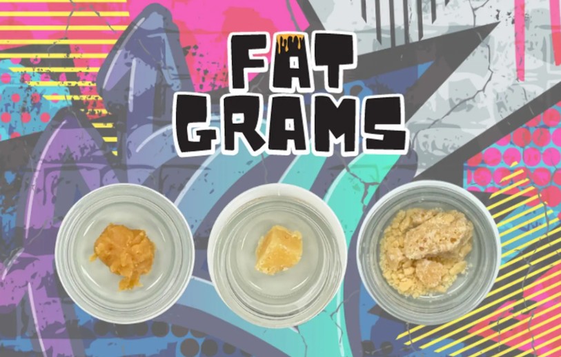 Photograph of product: Fat Grams - Banana Split (H) - 4g Wax Bucket
