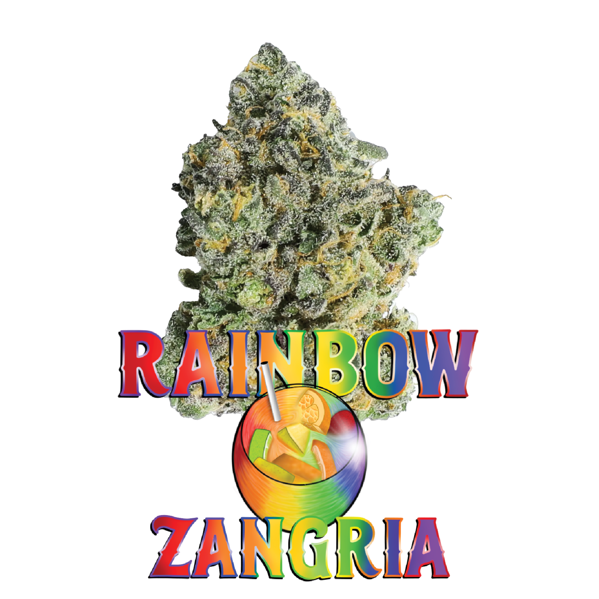 Photograph of product: Rainbow Zangria - 3.5g