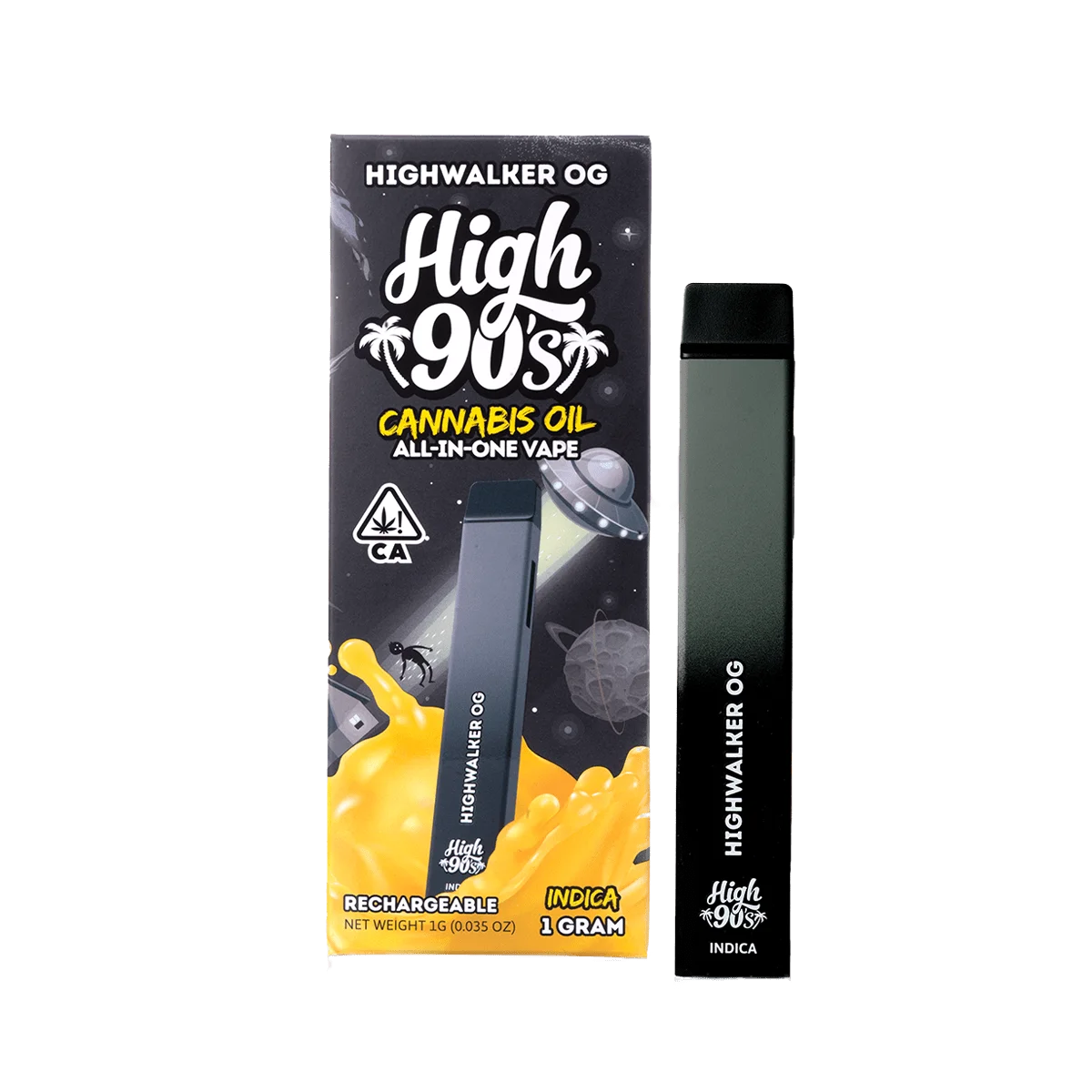 Photograph of product: Highwalker Og Aio Vape Cart