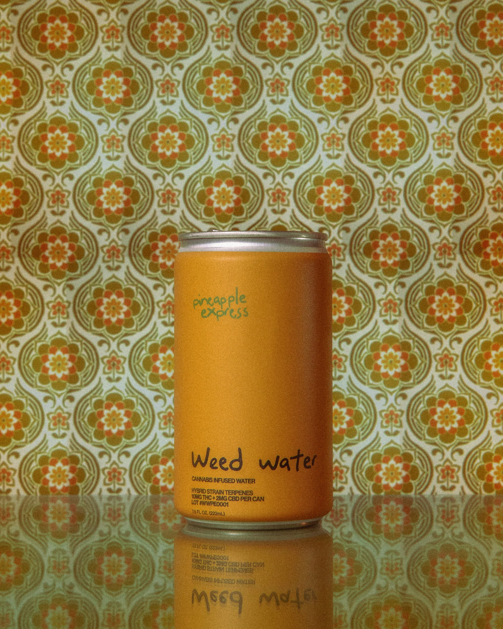 Photograph of product: Oui'd Water | Pineapple Express | Single Can 10mg