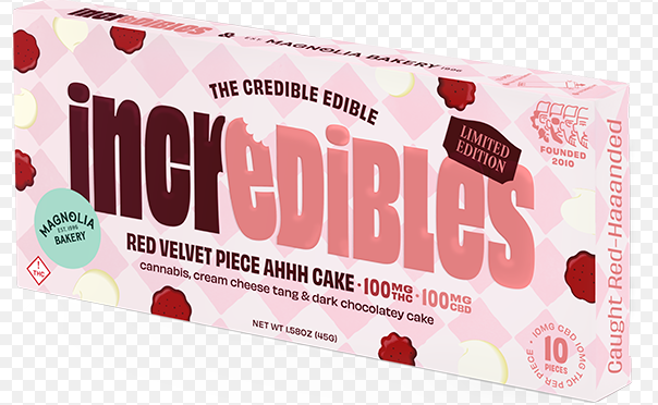 Photograph of product: Incredibles  - Red Velvet Piece Ahh Cake 1:1