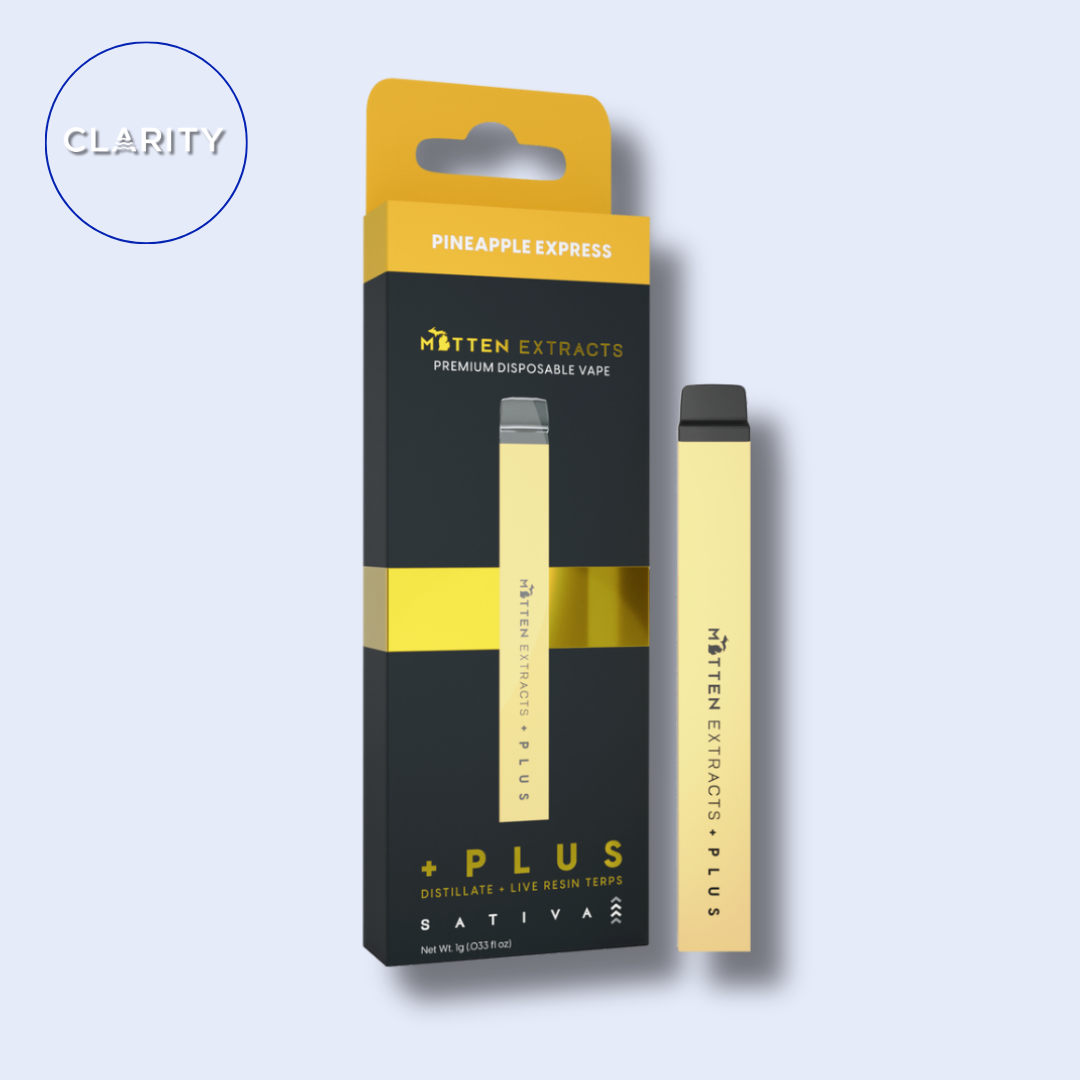 Photograph of product: Mitten Extracts Disposable | Pineapple Express