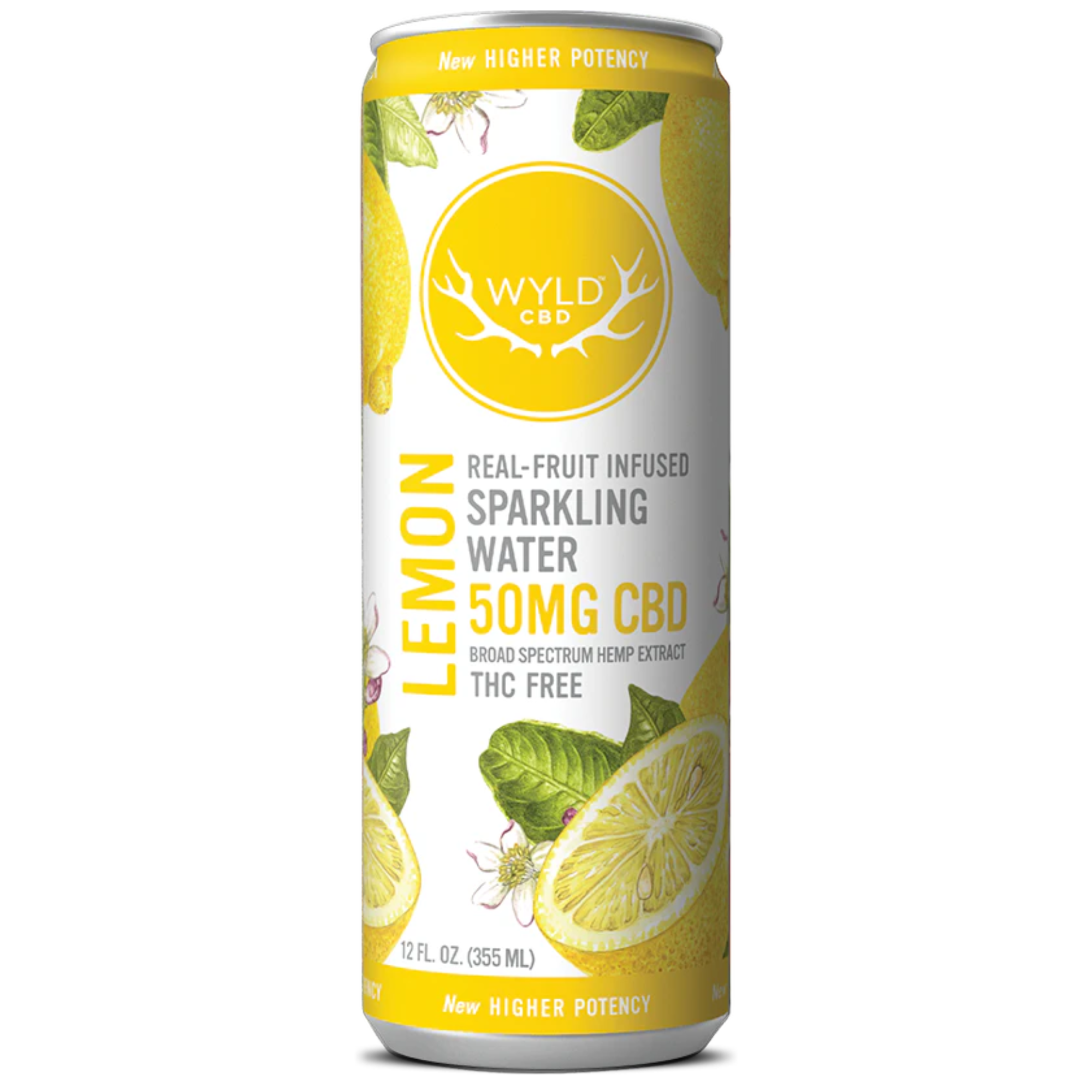 Photograph of product: WYLD 50mg CBD Drink Lemon