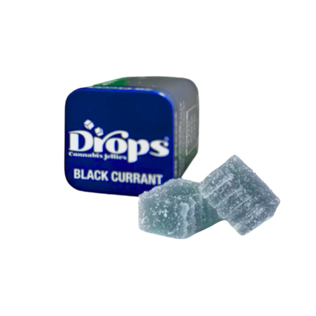 Photograph of product: BLACK CURRANT LIVE ROSIN GUMMIES 2-PACK  (1 TH-oui: 1 CBD: 1 CBN)