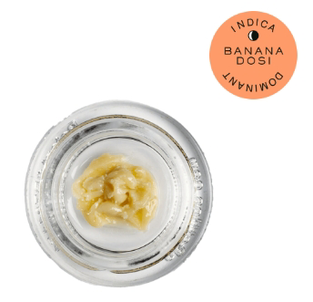 Photograph of product: Banana Dosi - Rosin - 1g