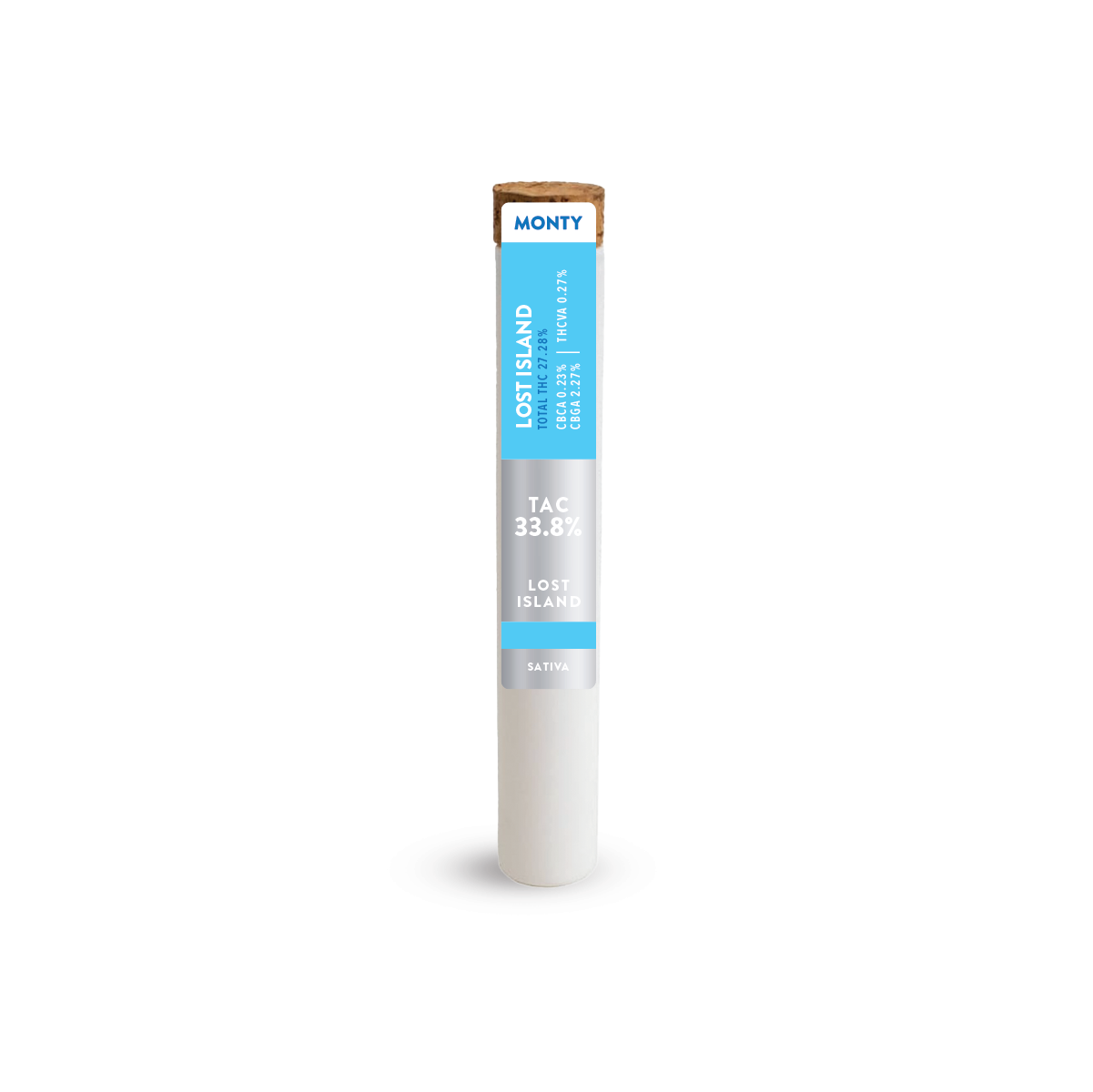 Photograph of product: GREEN MOUNTAIN GROWERS | Lost Island | Pre-Rolls | 1 x King