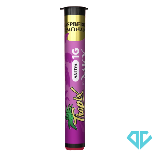 Photograph of product: MKX Raspberry Lemonade Liquid Diamond Infused Pre-Roll 1g