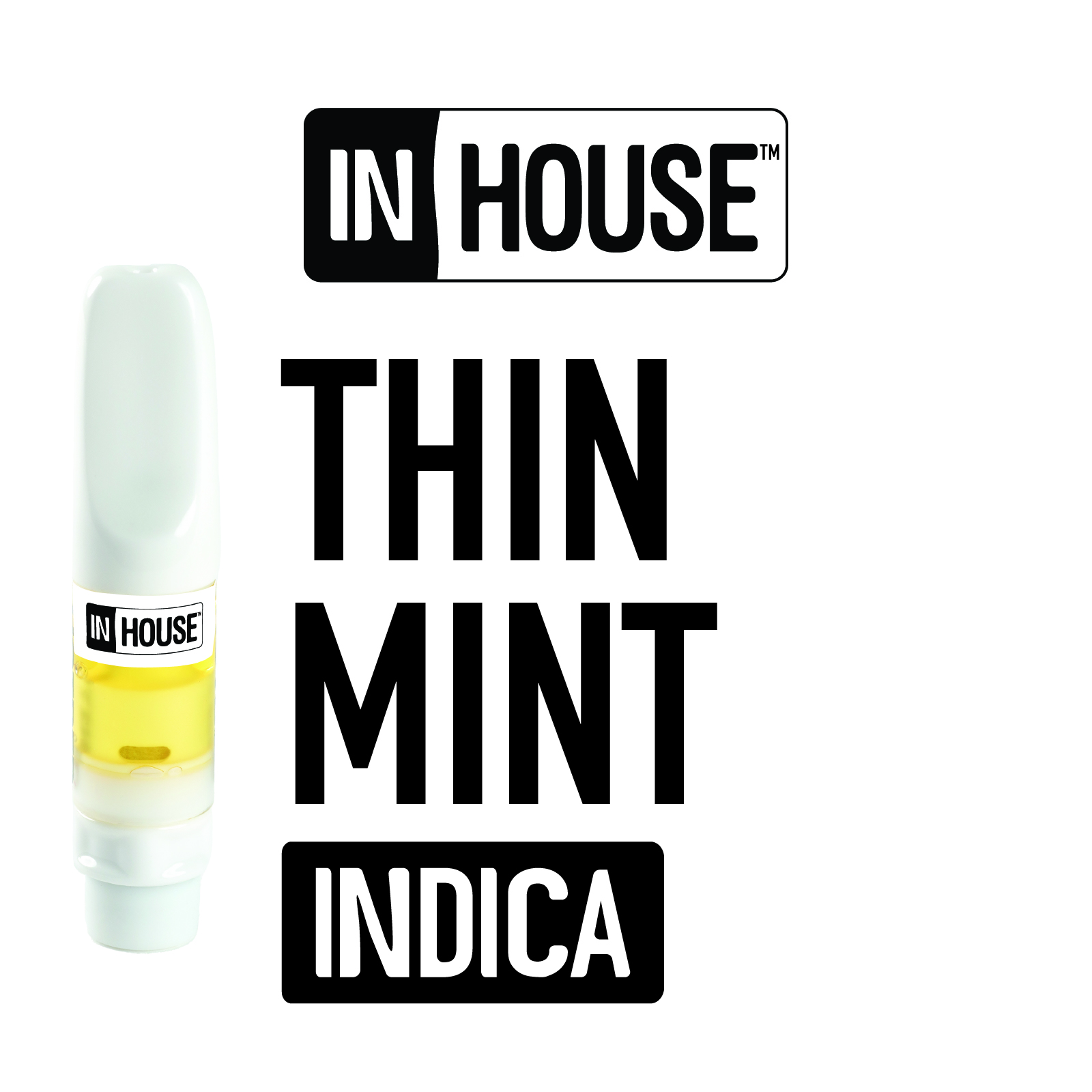 Photograph of product: In House I Vape Cart I Thin Mint
