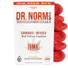 Photograph of product: Red Velvet | 10 Cookies 100mg - 