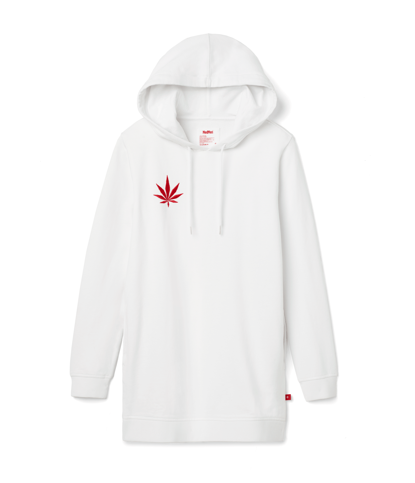 Photograph of Product: MedMen - XS - Elongated Womens Hoodie