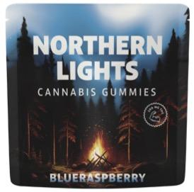Photograph of Product: Northern Lights FX - Gummies - Blue Raspberry (4 piece x 50mg) - 200MG