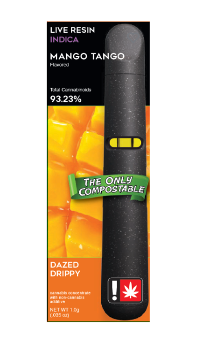 Photograph of product: Mango Tango Flavored Disposable | 1g
