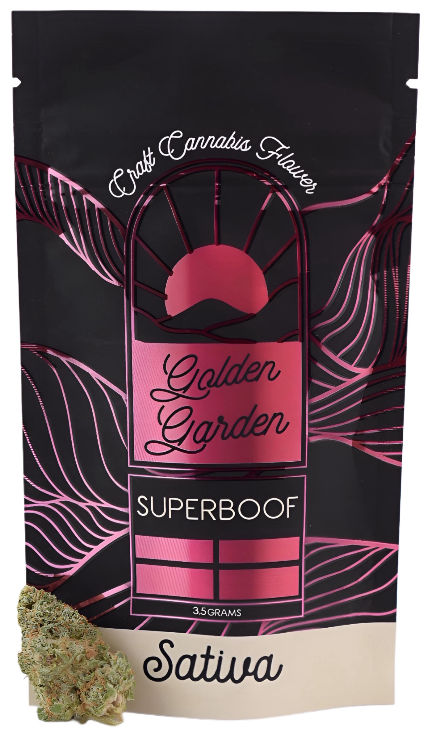 Photograph of product: Golden Garden Superboof 3.5G Bag Oui'd 23.29%TH-oui