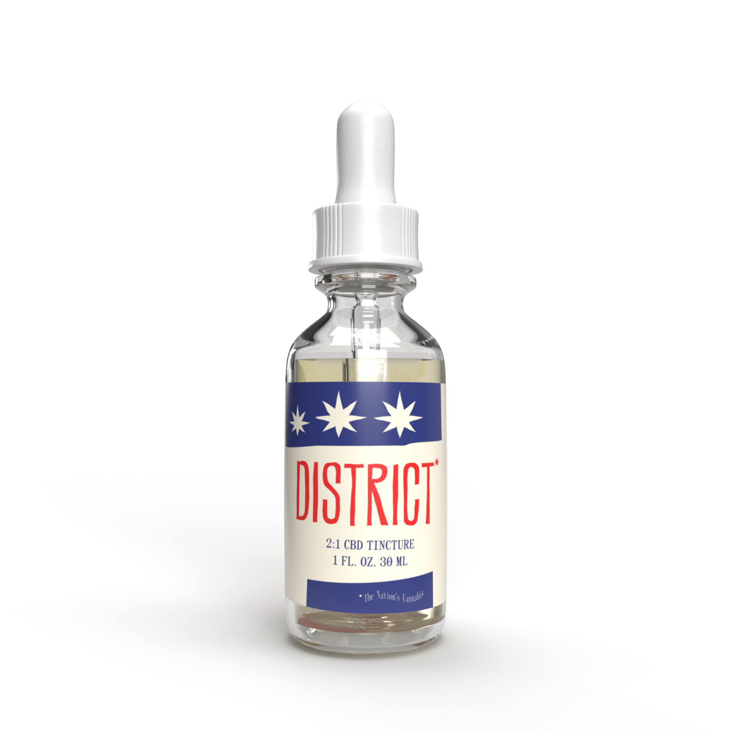 Photograph of product: District Oui'd | Unflavored Tincture | 600mg TH-oui