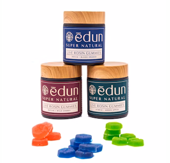 Photograph of product: Edun - Rosin Gummies - French Secret Oil - Lemon (I) 100mg