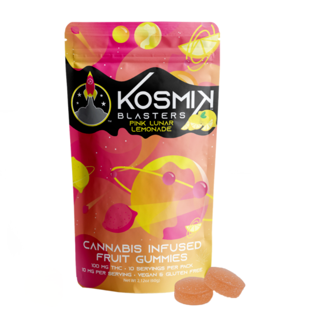 Photograph of product: Gummy | Pink Lunar Lemonade |  5mg 20pk