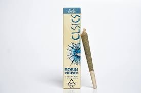 Photograph of product: CLSICS – Blue Crack – Rosin-Infused Preroll – 1.3g - 