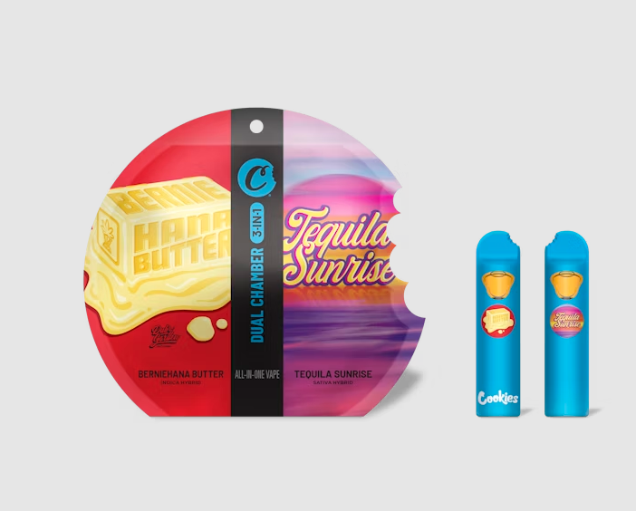 Photograph of product: BERNIEHANA BUTTER X TEQUILA SUNRISE [DUAL CHAMBER 3-IN1] 1G