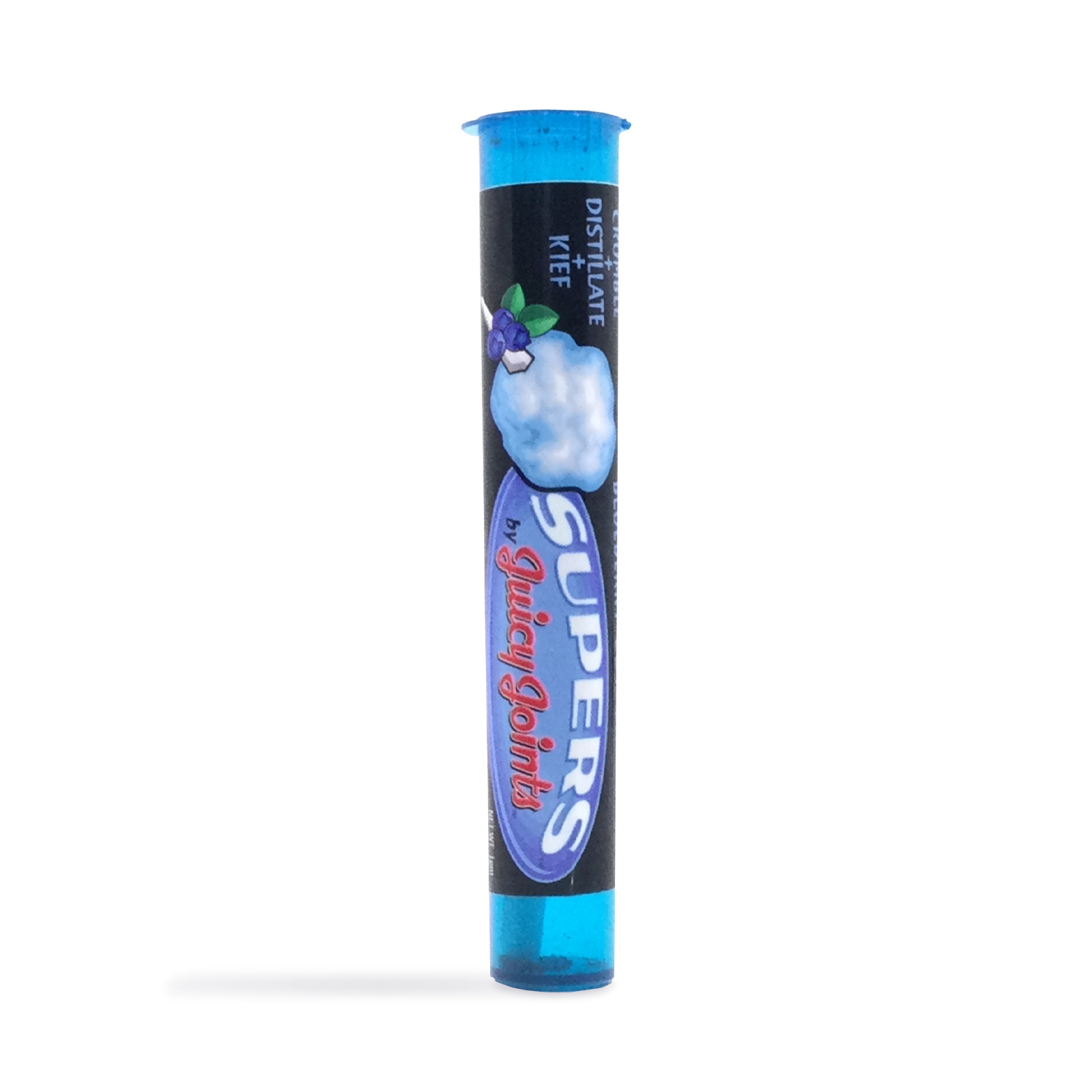 Photograph of product: Blueberry Cotton Candy Supers Infused Pre-Roll | 1g
