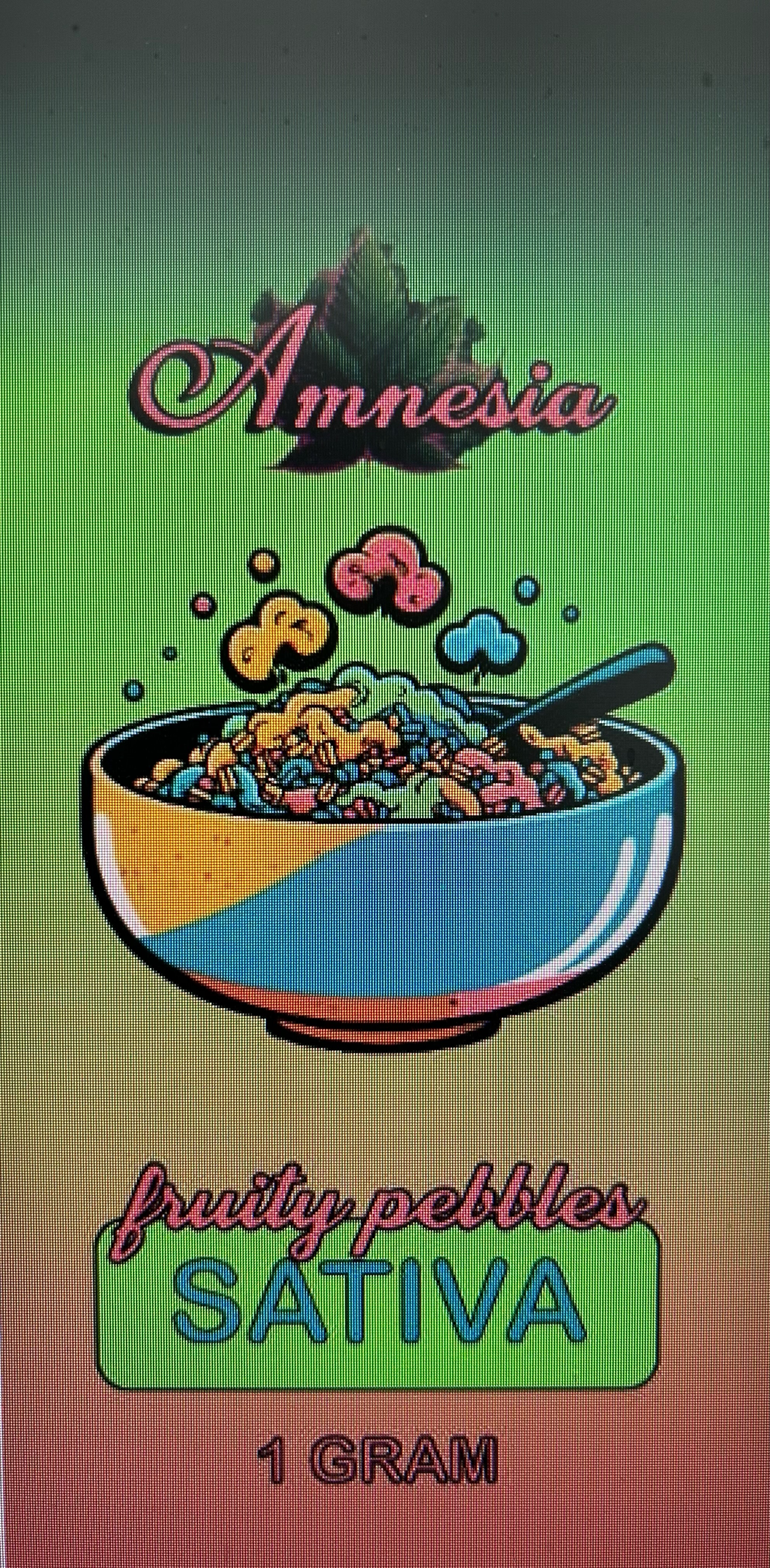 Photograph of product: AMNESIA | VAPE CART BUBBLE GUM