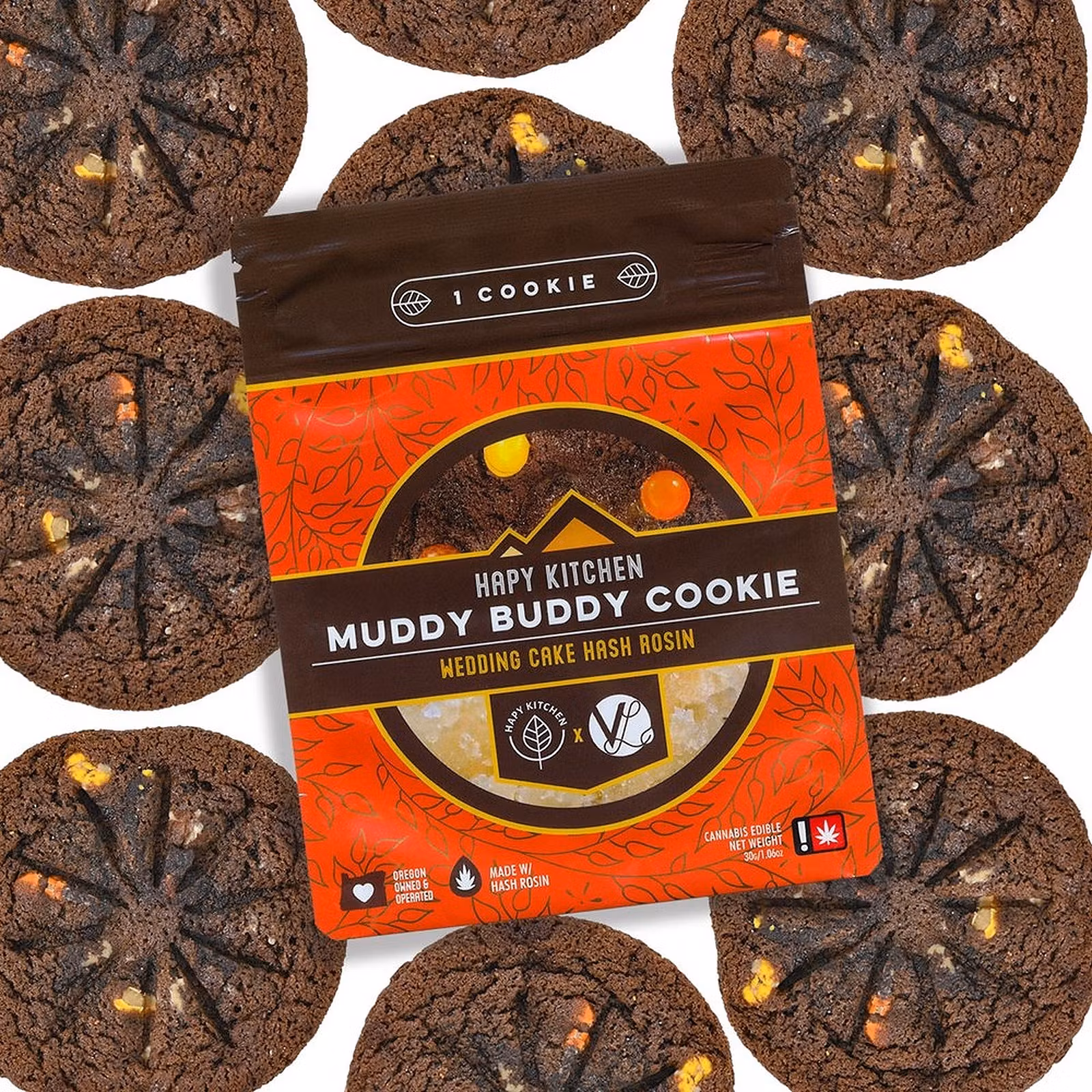 Photograph of product: Hapy Kitchen - 100mg Muddy Buddy Cookie