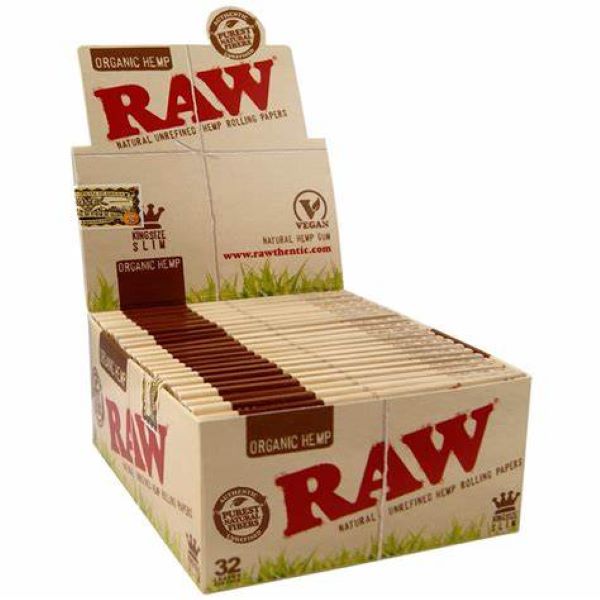 Photograph of product: Organic Hemp | King Size Slim Papers