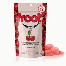 Photograph of product: CHERRY PIE 10 PACK GUMMIES - 100 MG